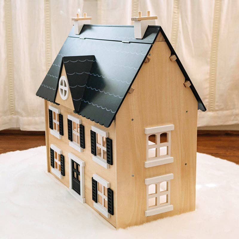 Large Wooden Dollhouse - Wonder & Wise by Asweets