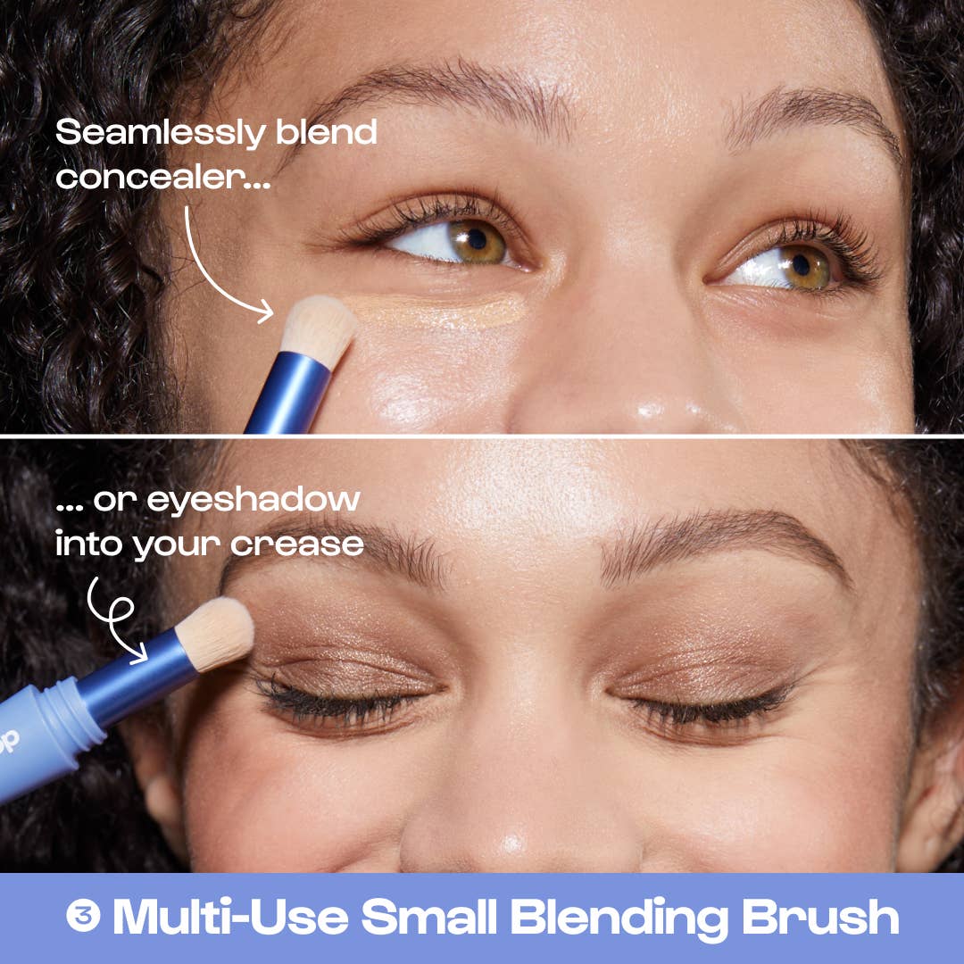 Alleyoop Makeup | Clean Beauty 4-in-1 Makeup Brushes | Beauty Tools | Brush