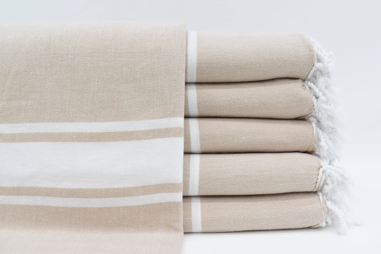 Beige - Organic Turkish Towel