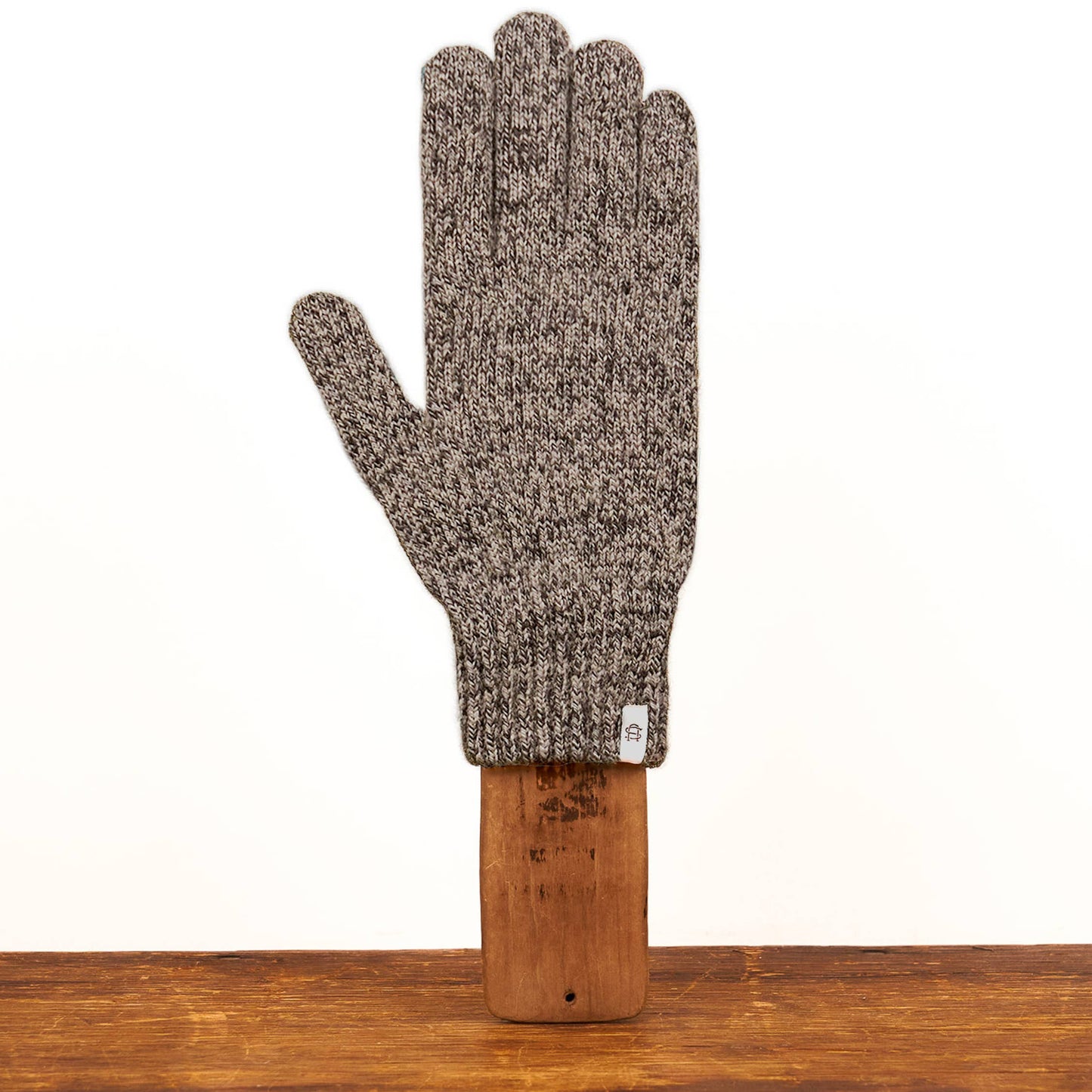 Charcoal glove - deer lined