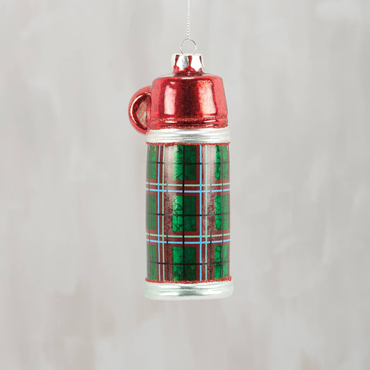 Thermos Glass Ornament - Primitives by Kathy