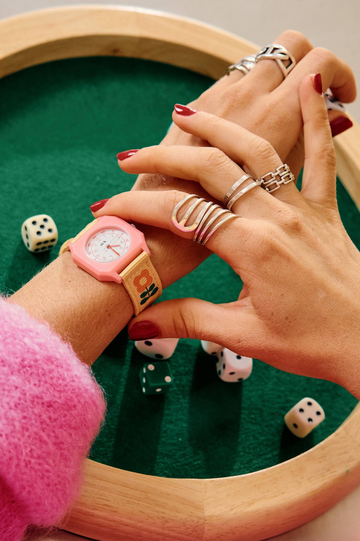 Seventies Flower Watch - Mini Kyomo