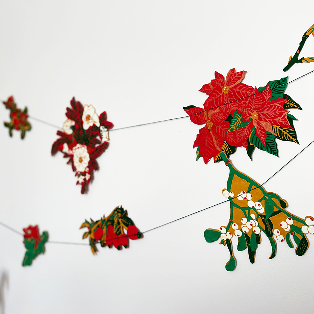 East End Press - FOLIAGE SEWN GARLAND