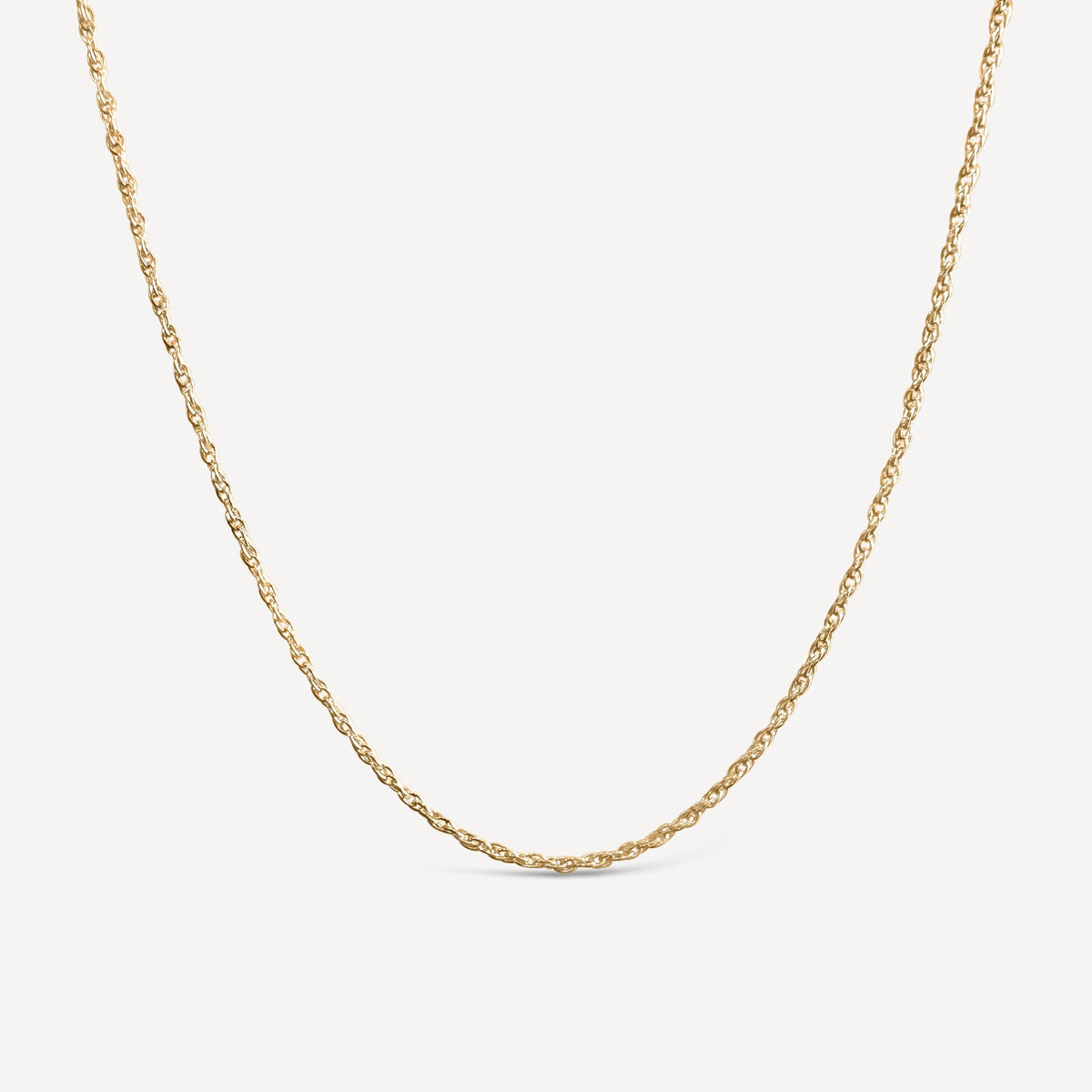 Marée Rope Necklace | Gold Fill