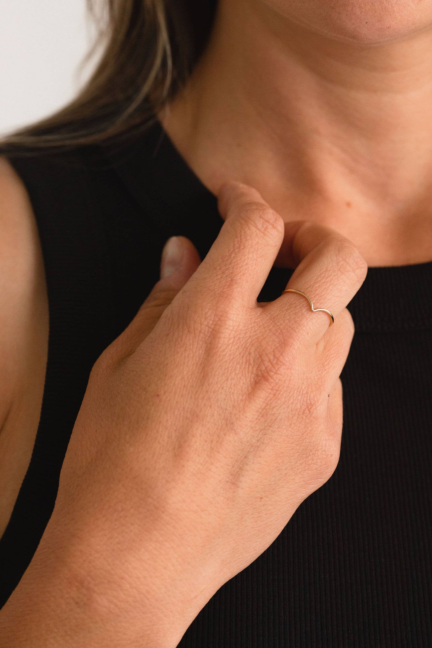 Emilie Arch Ring | Gold Fill - Sheena Marshall Jewelry
