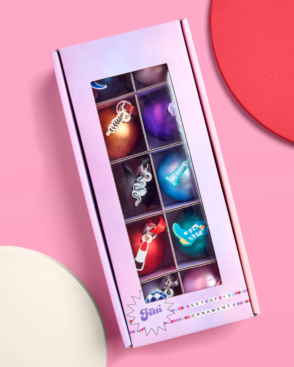 Xmas Swiftie Ornament Set - 10 shatterproof