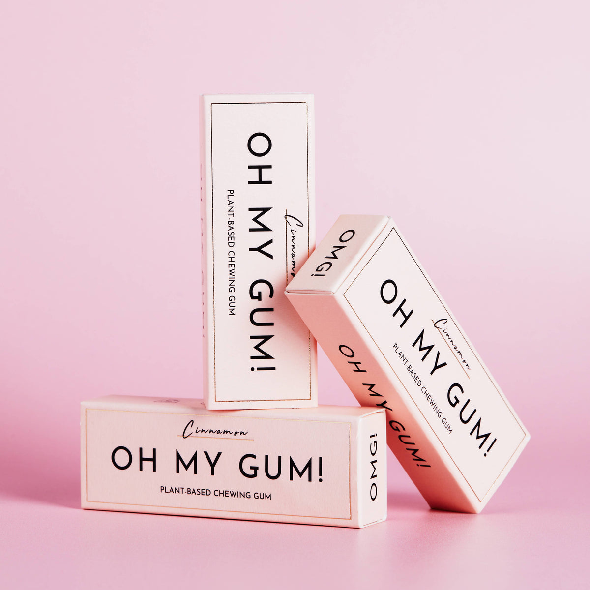 Cinnamon Chewing Gum - OH MY GUM!