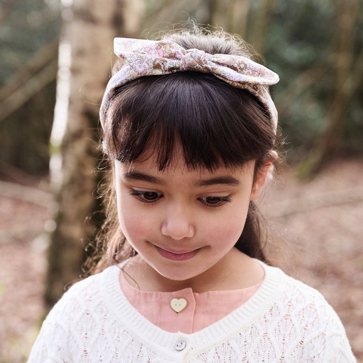 Fairytale Floral Tie Headband - Rockahula Kids US