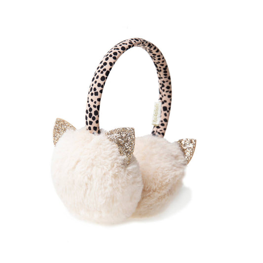 Clara Cat Leopard Earmuffs - Rockahula Kids US