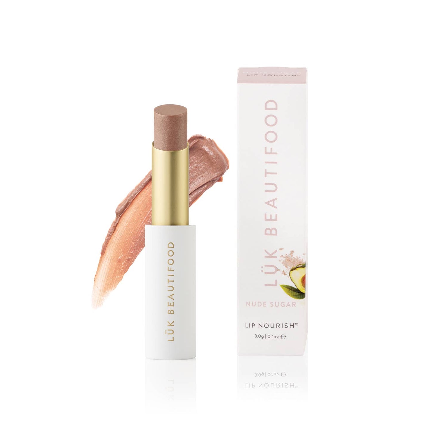 Nude Sugar LÜK BEAUTIFOOD Lip Nourish™ Sheer Lipstick