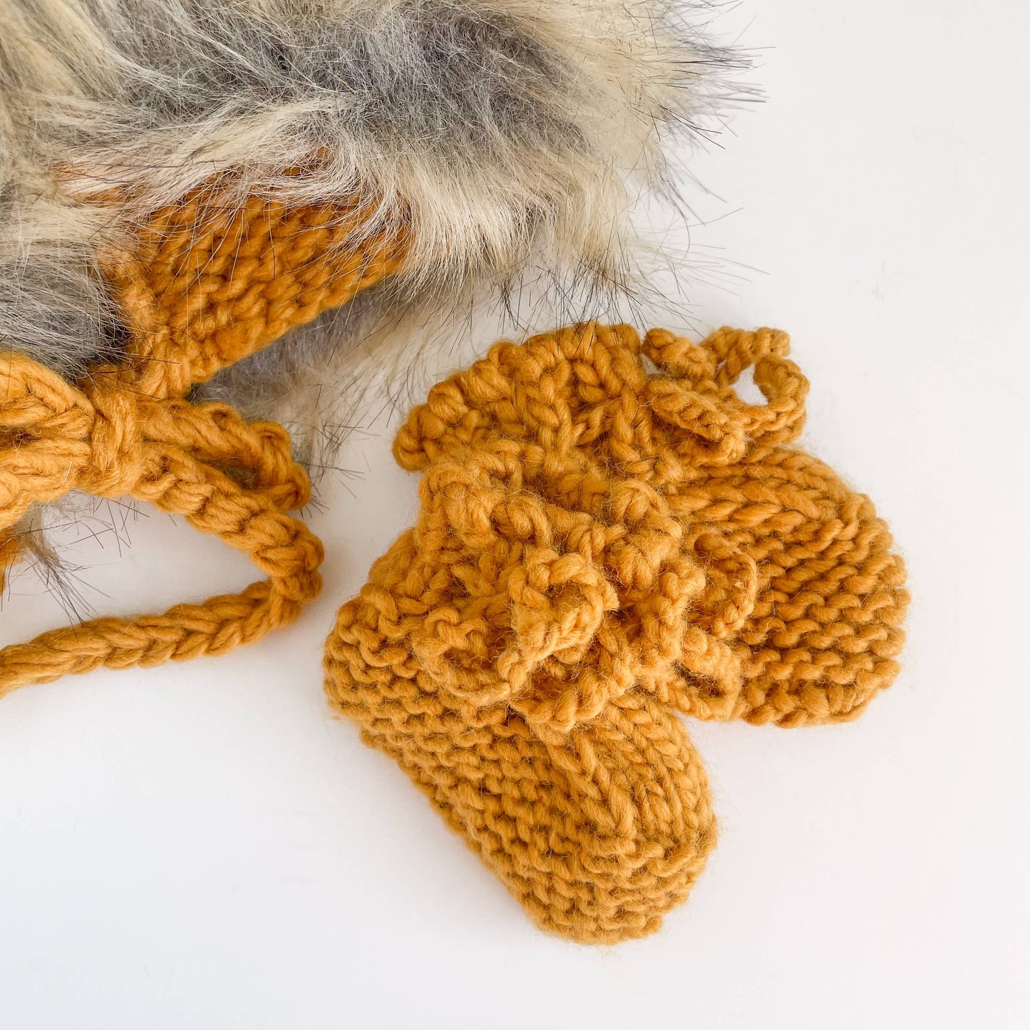 Lion Hat and Booties Set
