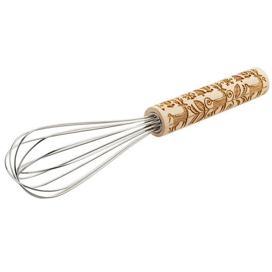 Winter Embossed Whisk