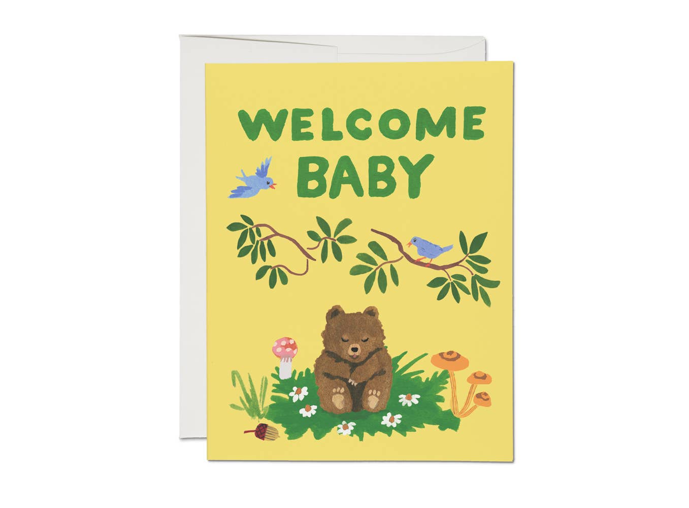 Baby Cub greeting card Red Cap Cards