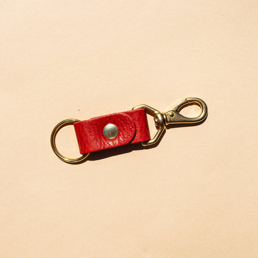 Primecut - Keychain - Tomato Leather