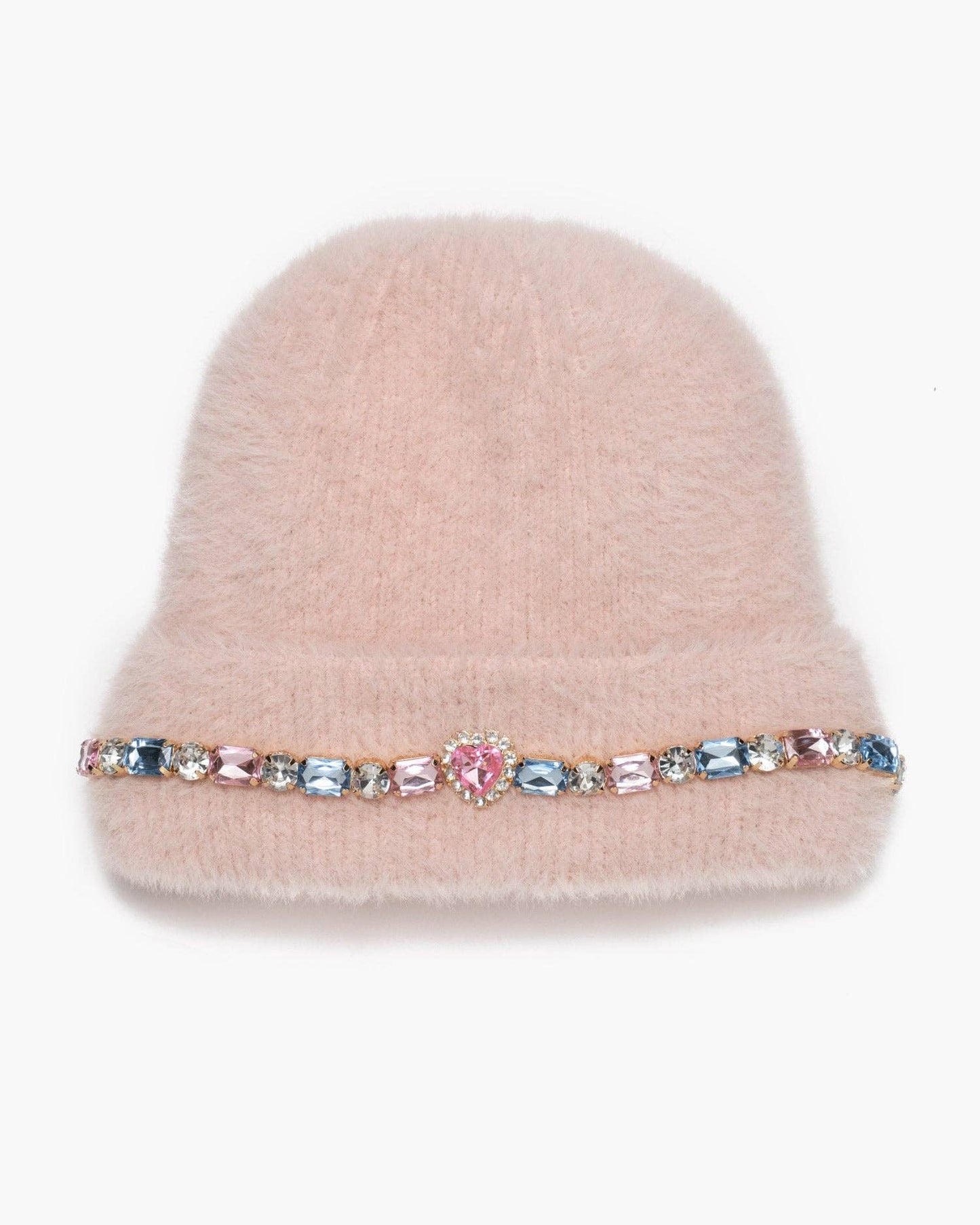 Pink Jeweled Beanie - Super Smalls