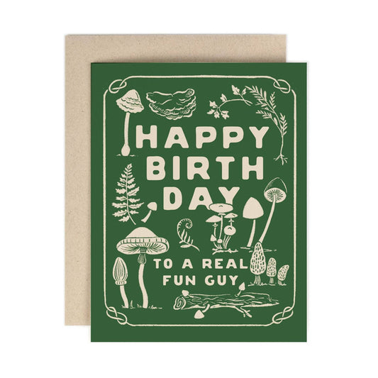 Fun Guy Birthday Card - Amy Heitman