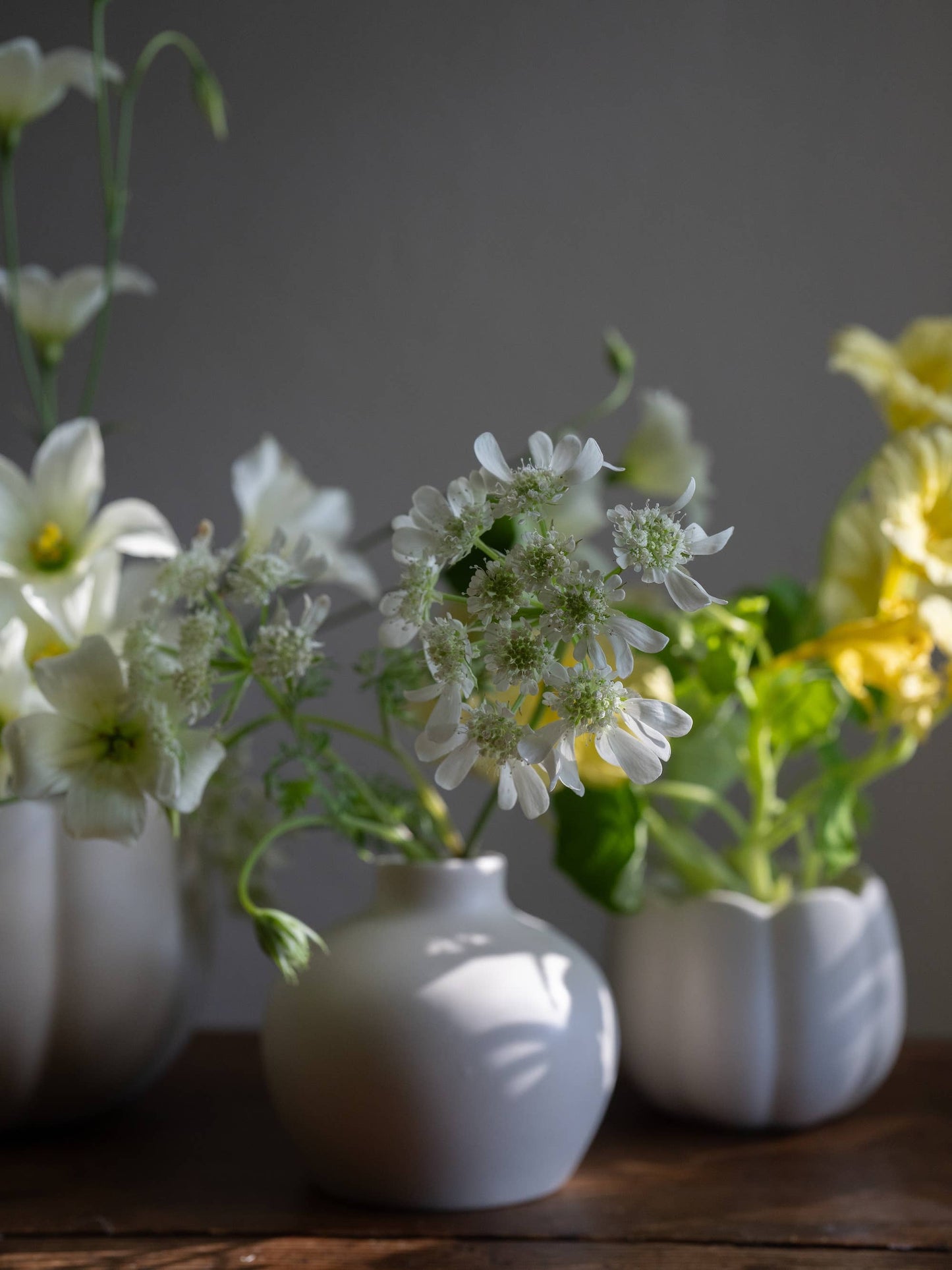 Ceramic Flower Frog Vase
