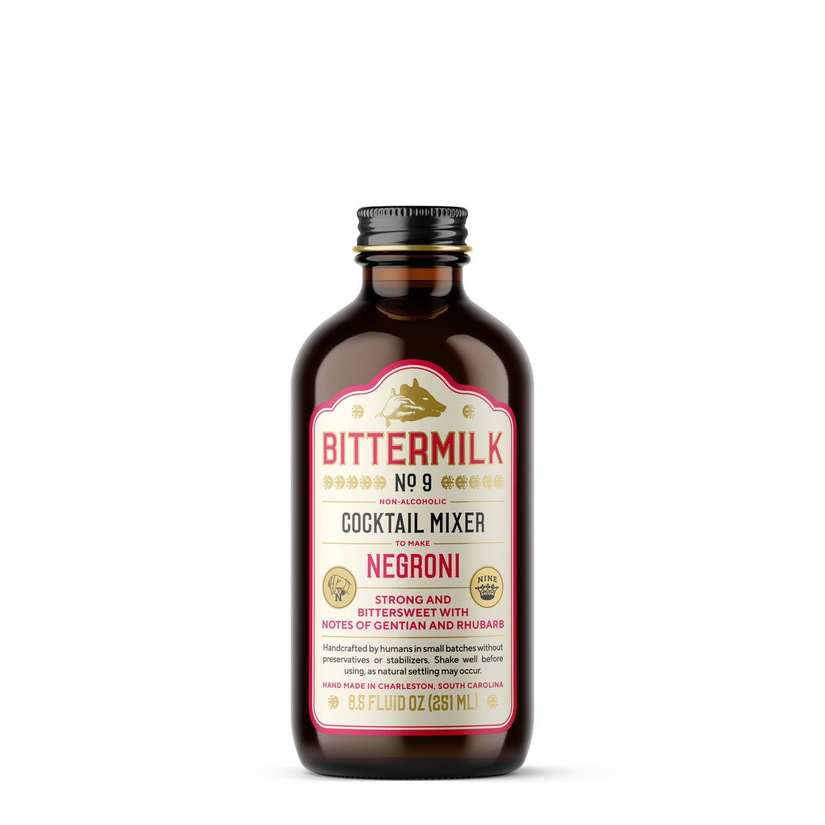 No.9 Negroni Cocktail Mixer - Bittermilk Bottling Co.