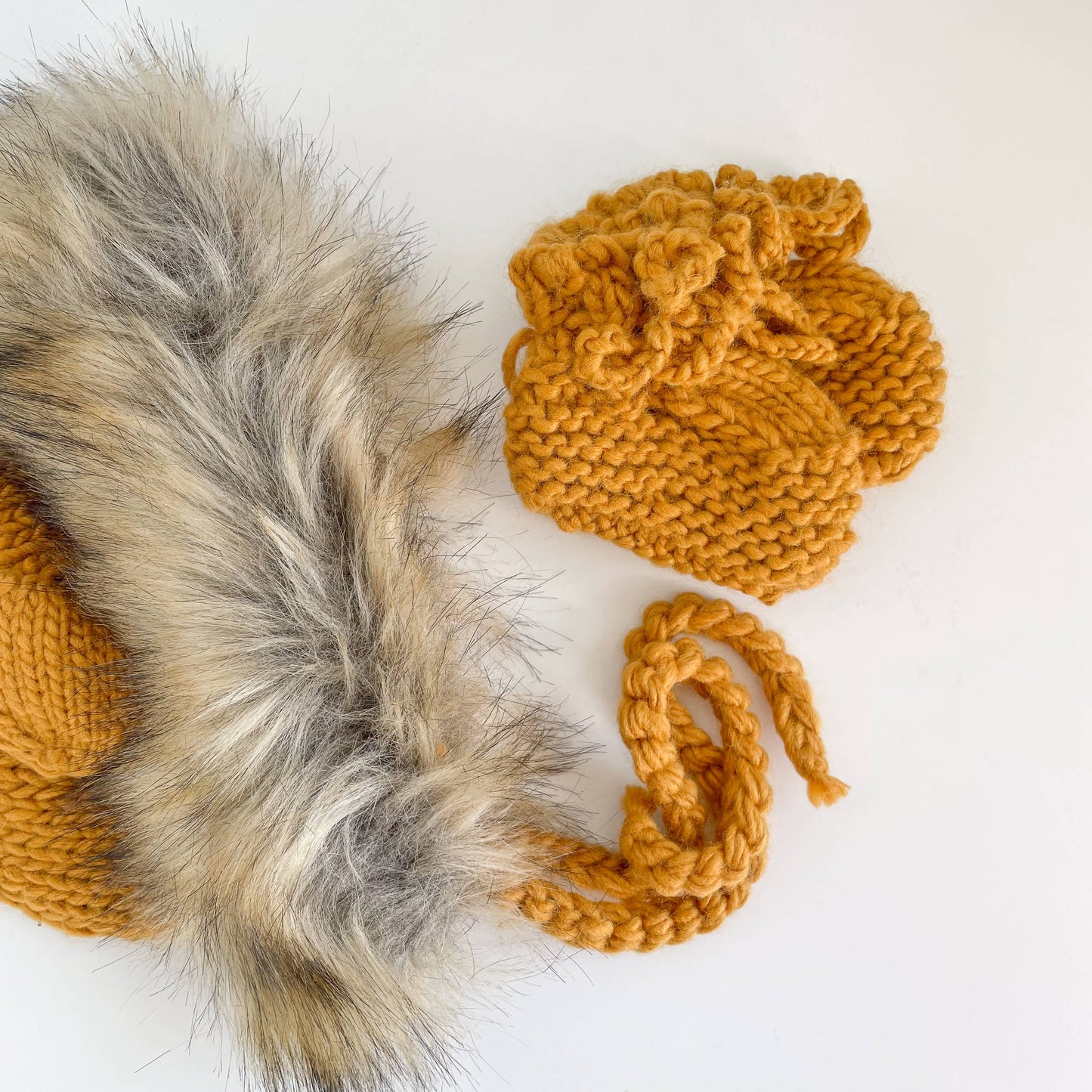 Lion Hat and Booties Set