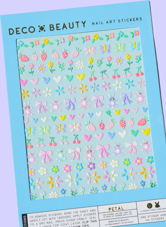 Petal Nail Art Stickers - Deco Beauty