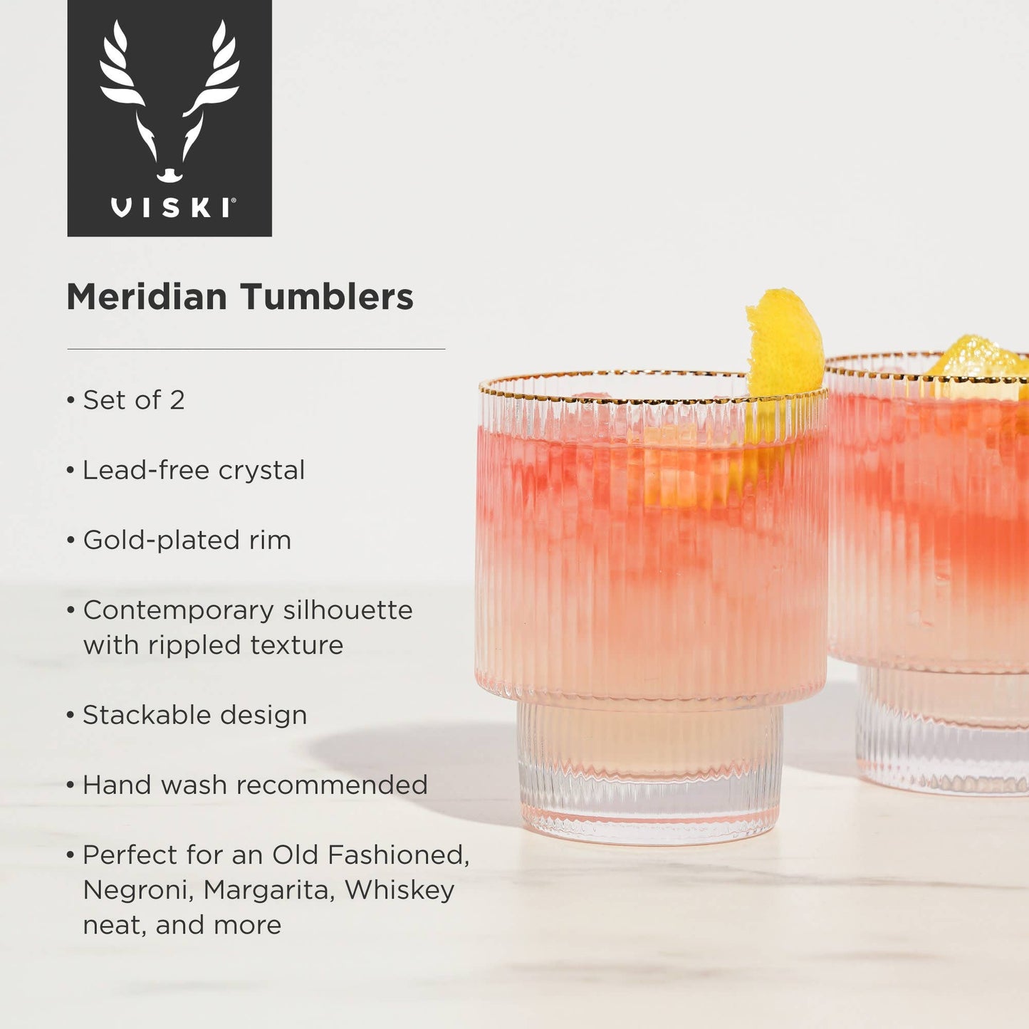 Whiskey Crystal Tumblers