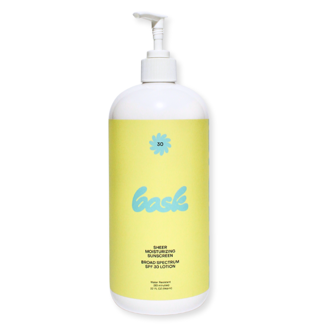 Big Bask Lotion SPF 30 - Sunscreen Bulk Format (32 oz)