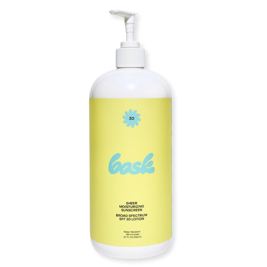 Big Bask Lotion SPF 30 - Sunscreen Bulk Format (32 oz)