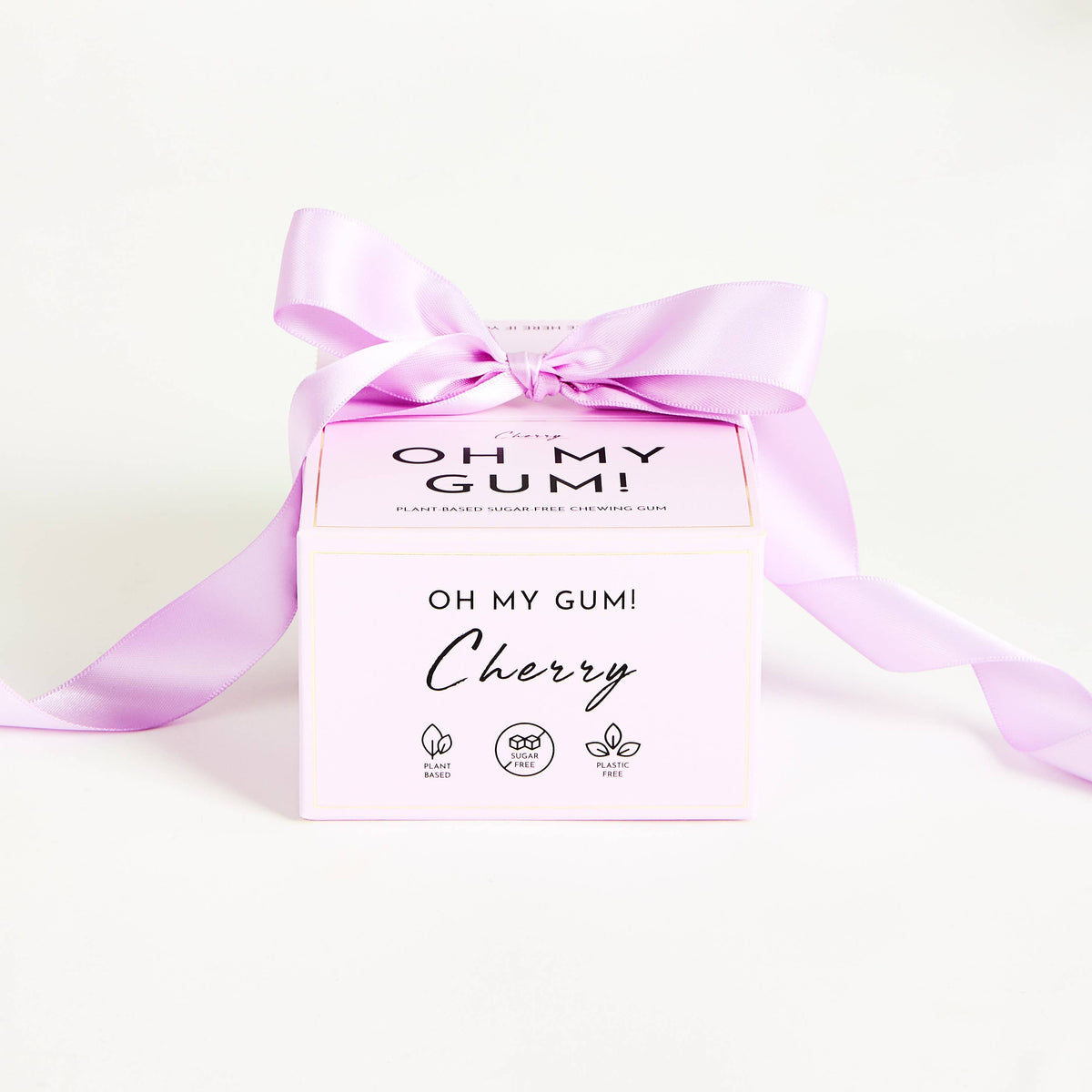 Cherry Chewing Gum - OH MY GUM!