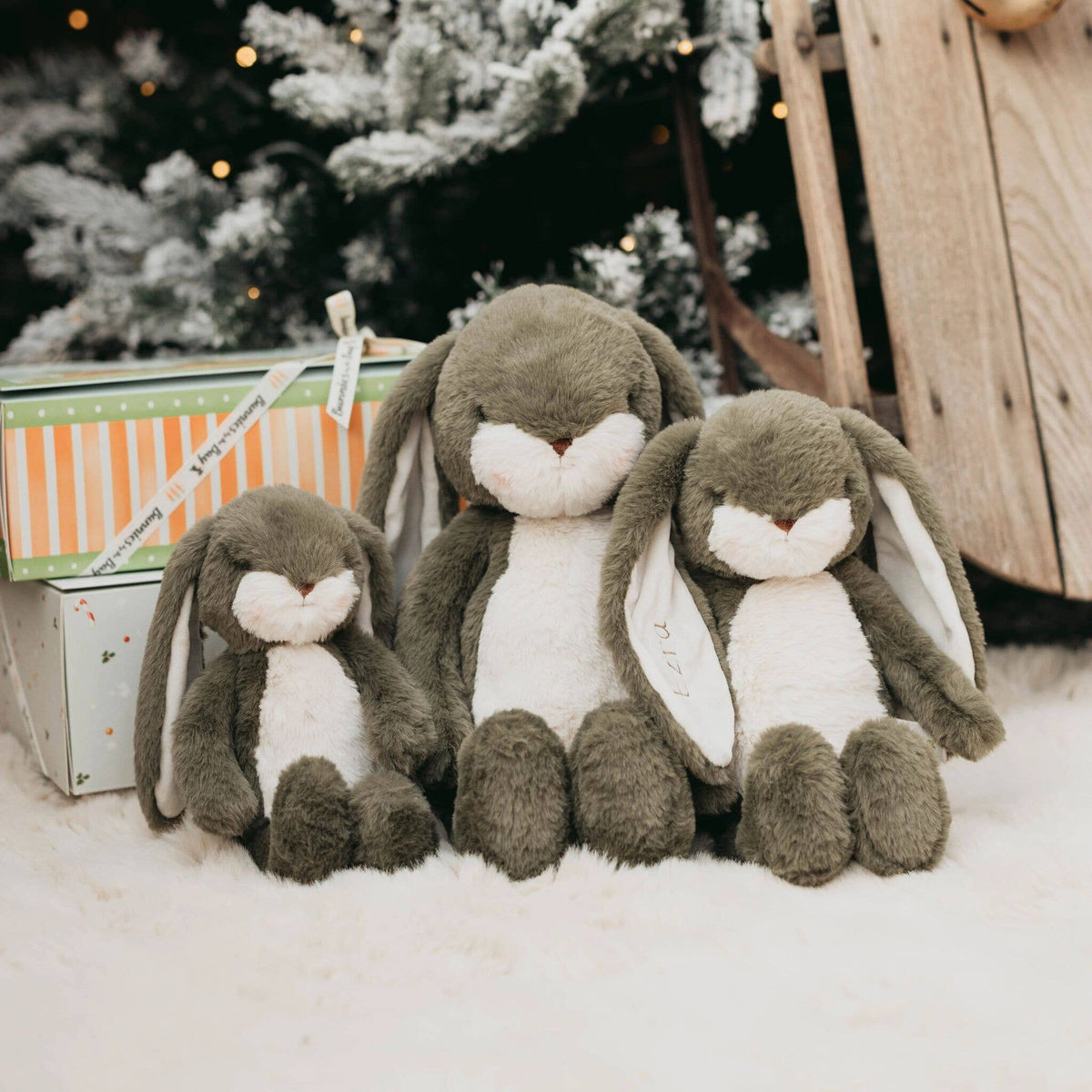 Pine, Little 12" Nibble Bunny - Bunnies By the Bay