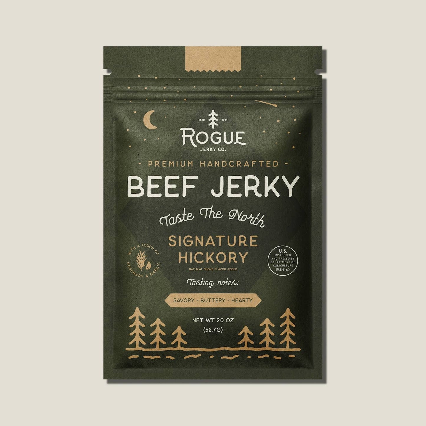Signature Hickory Beef Jerky - Rogue Jerky Co.