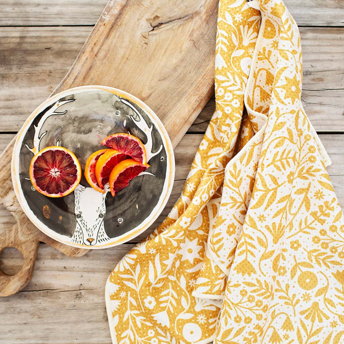 Trek Light - Kitchen Tea Towel Quick Dry | Meadow Flowers
