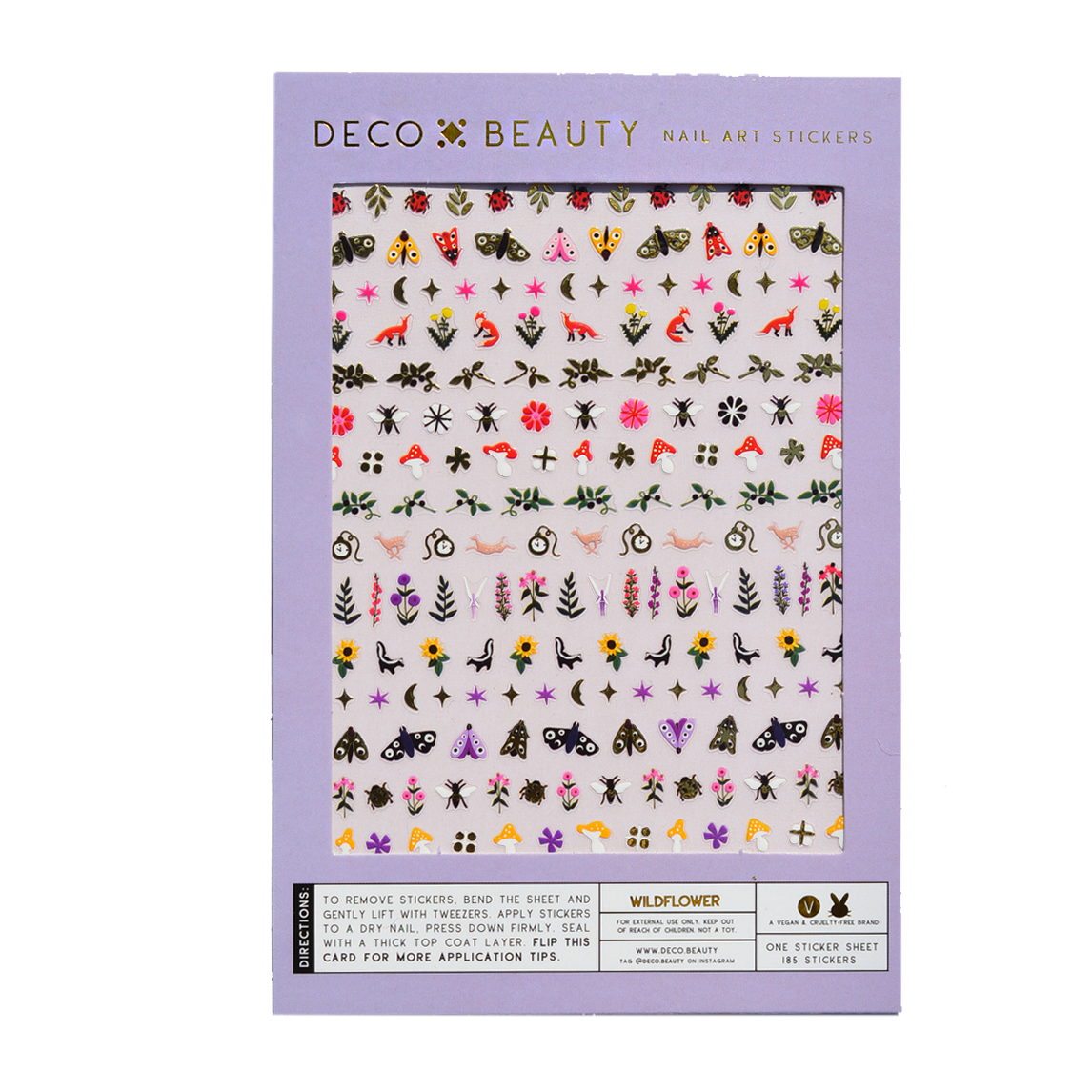 Wildflower - Nail Art Stickers