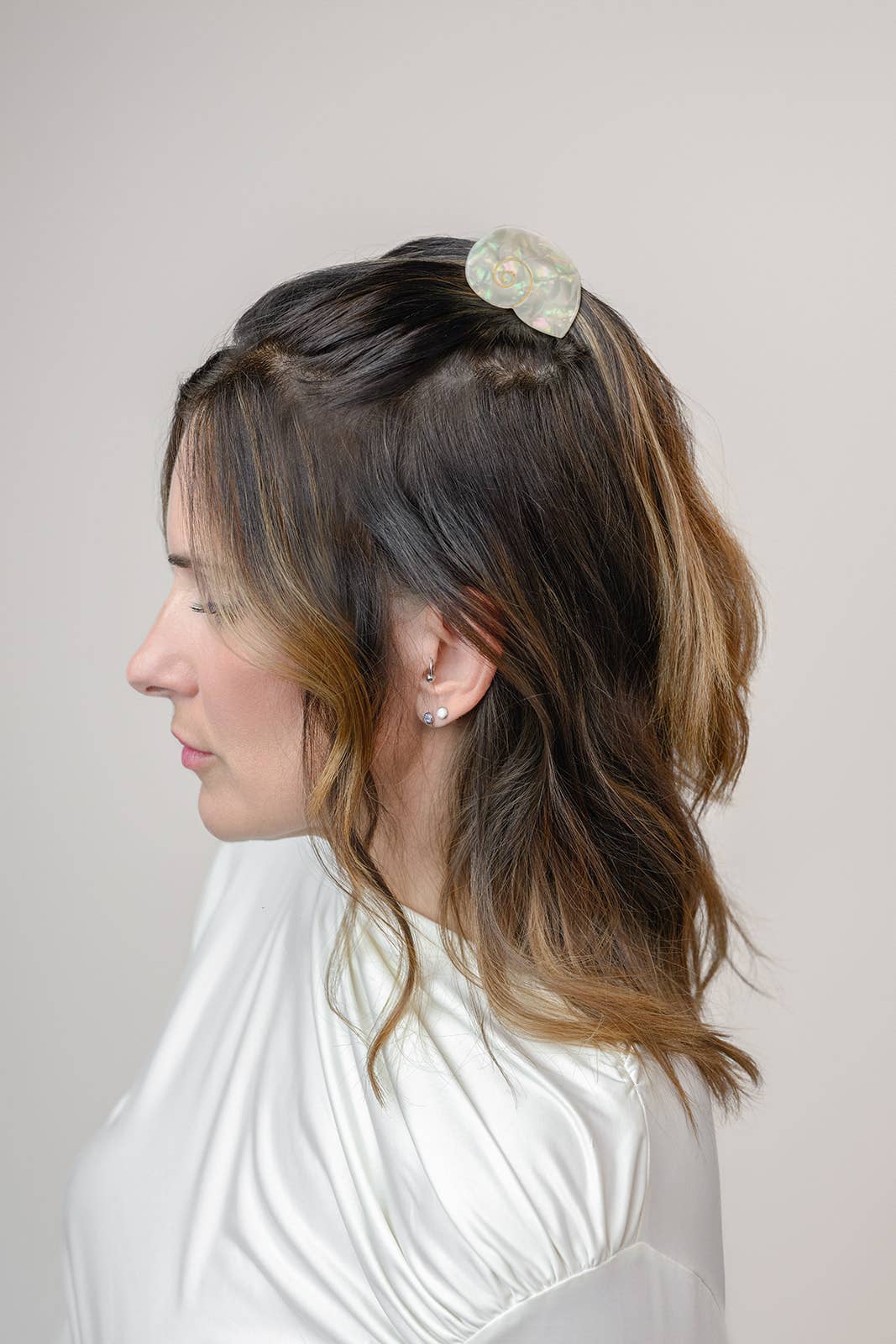 Shell Claw - Sea Shell Acetate Mermaid Hair Clip