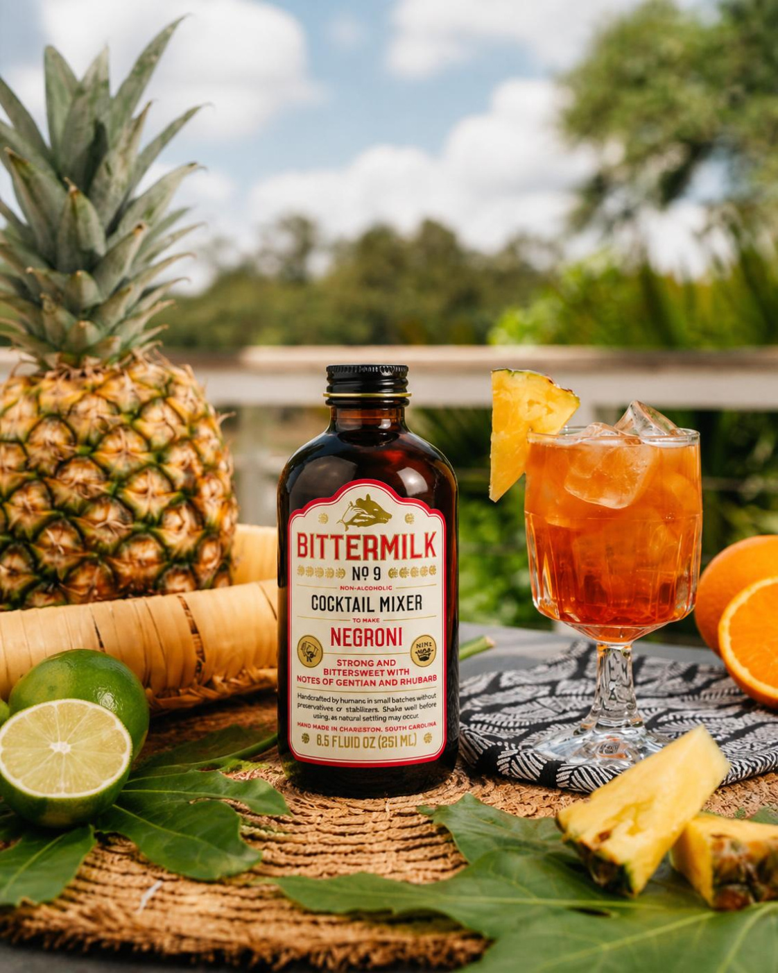 No.9 Negroni Cocktail Mixer - Bittermilk Bottling Co.