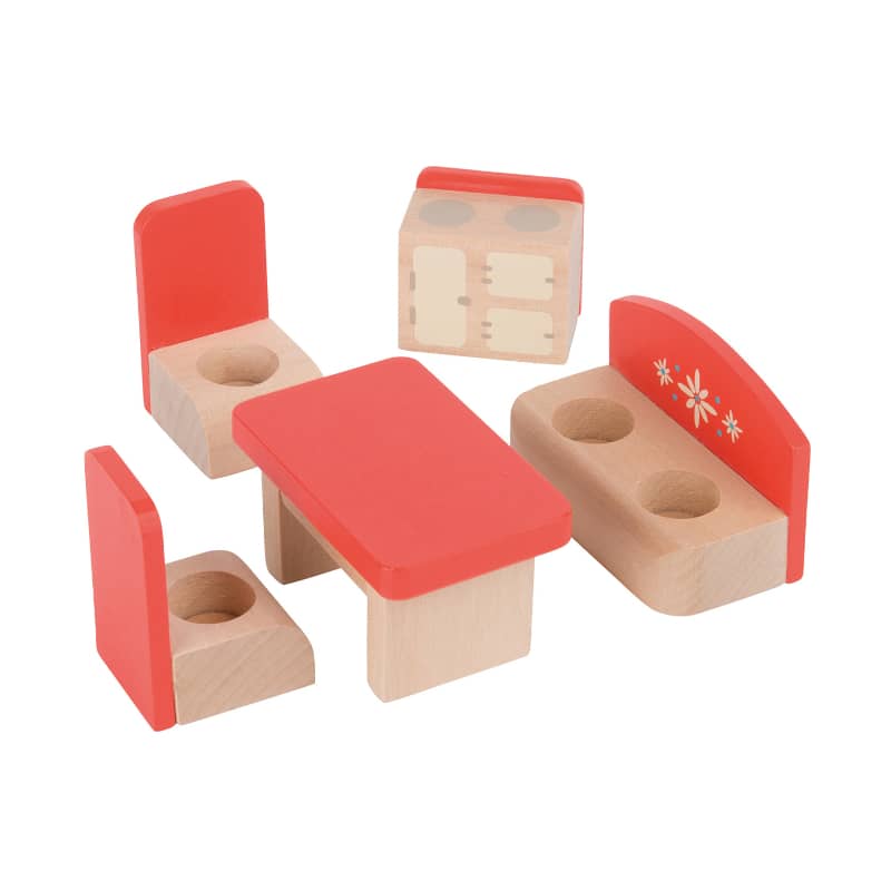 Wooden Playhouse The Big Family