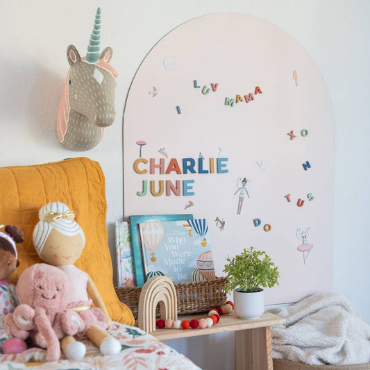 Blush Large Arch -  MagneticWall Decal