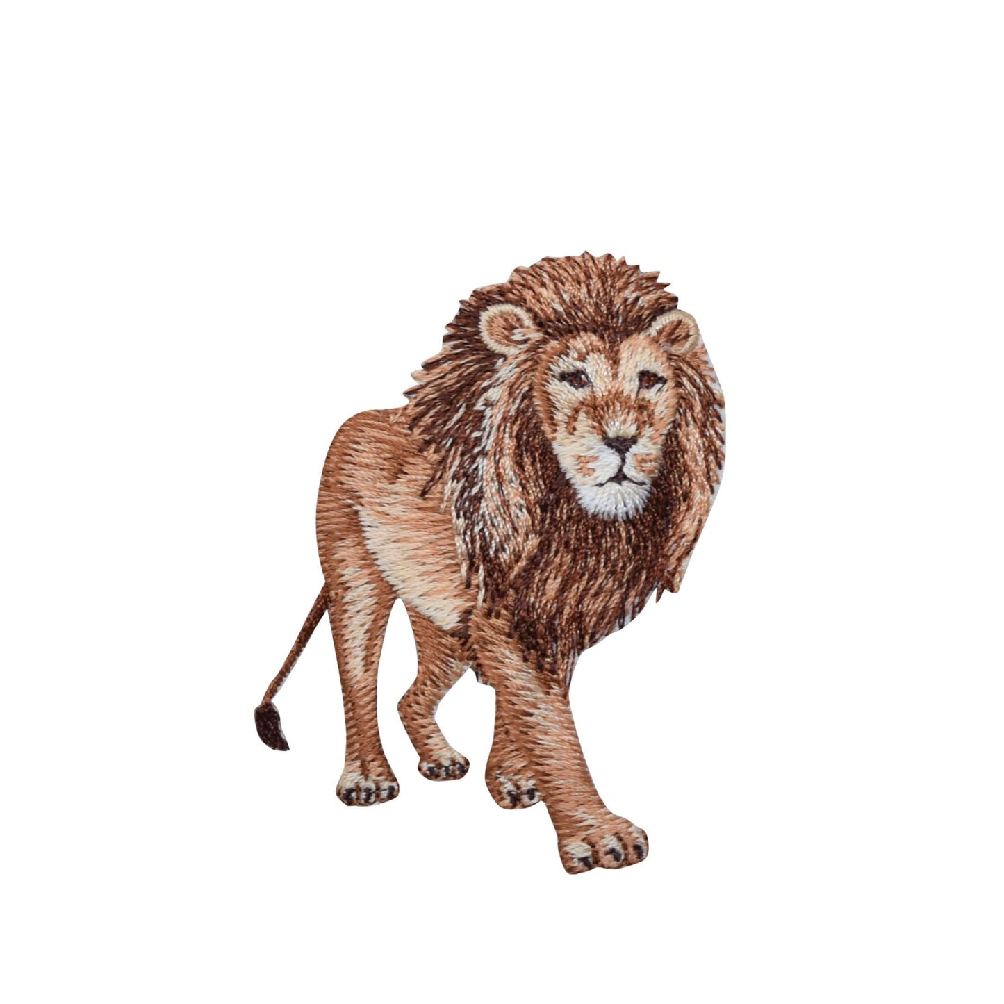 Wholesale Applique - African Lion - King of the Jungle - Embroidered Iron on Patch
