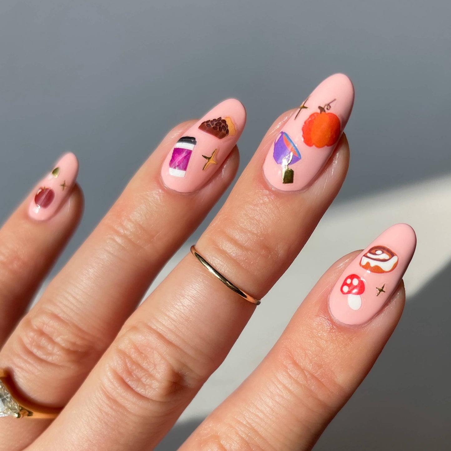 Cozy - Nail Art Stickers
