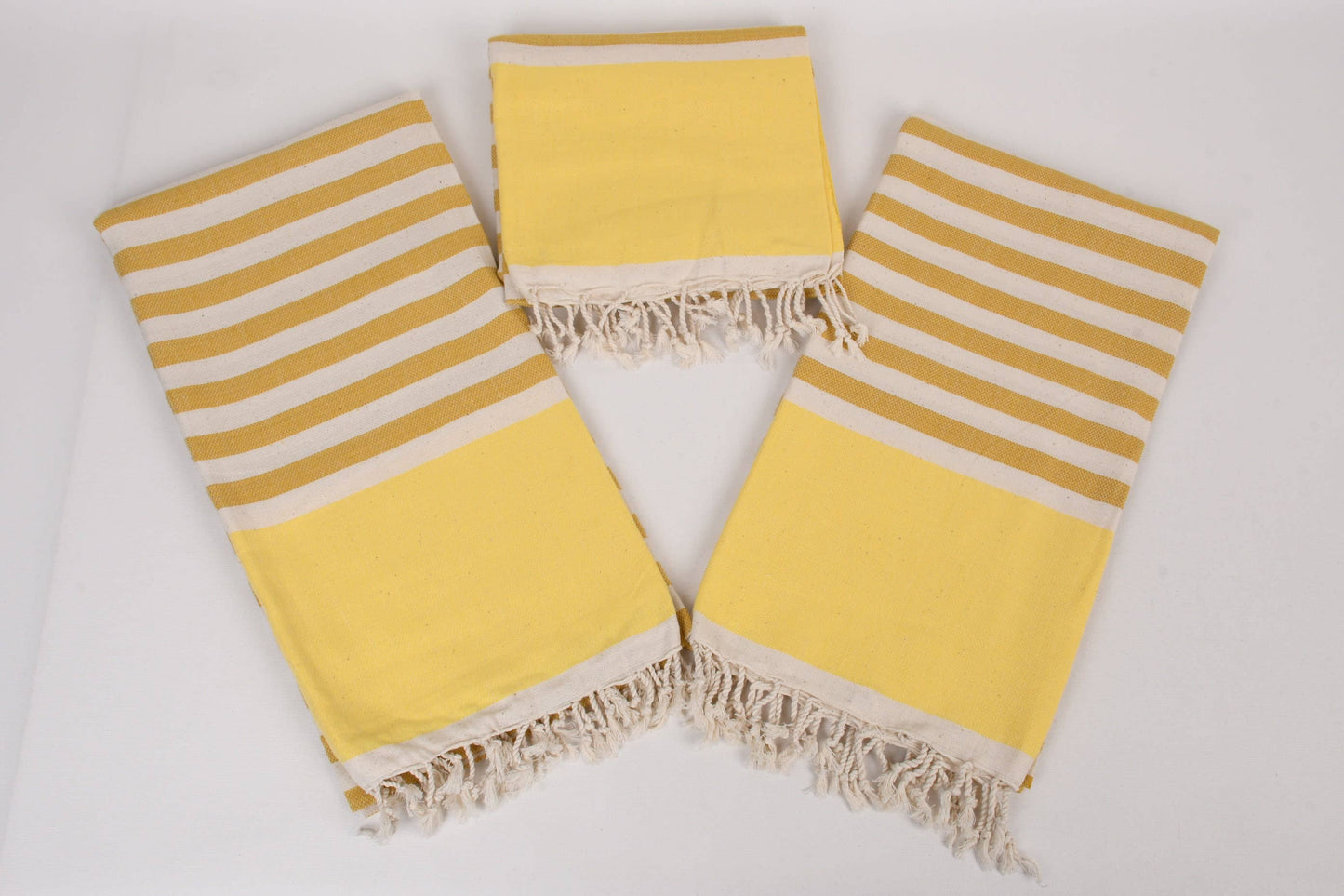 Yellow Organic Turkish Towel