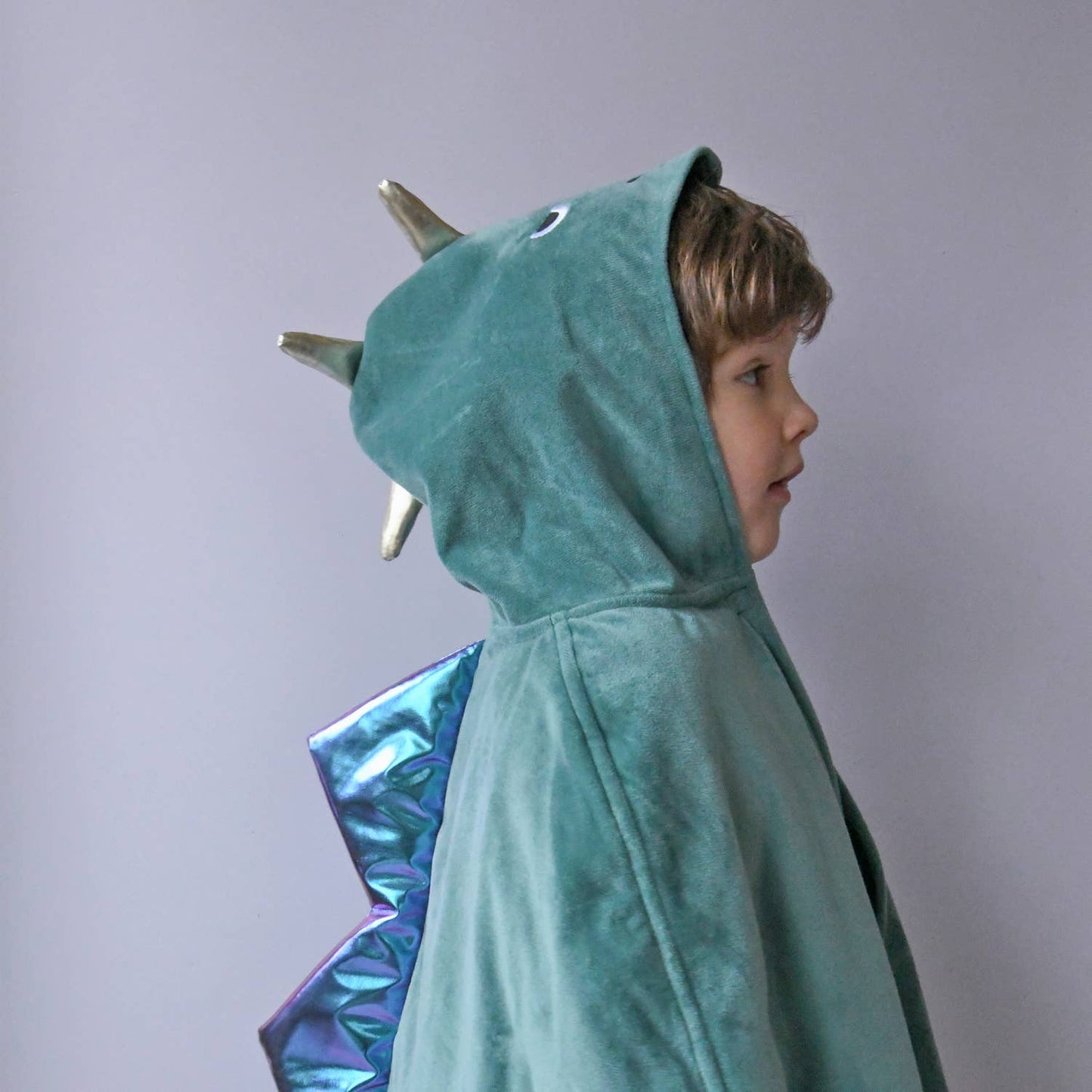 Dinosaur Dress Up Velvet Cape 3-10 Years - Rockahula Kids US