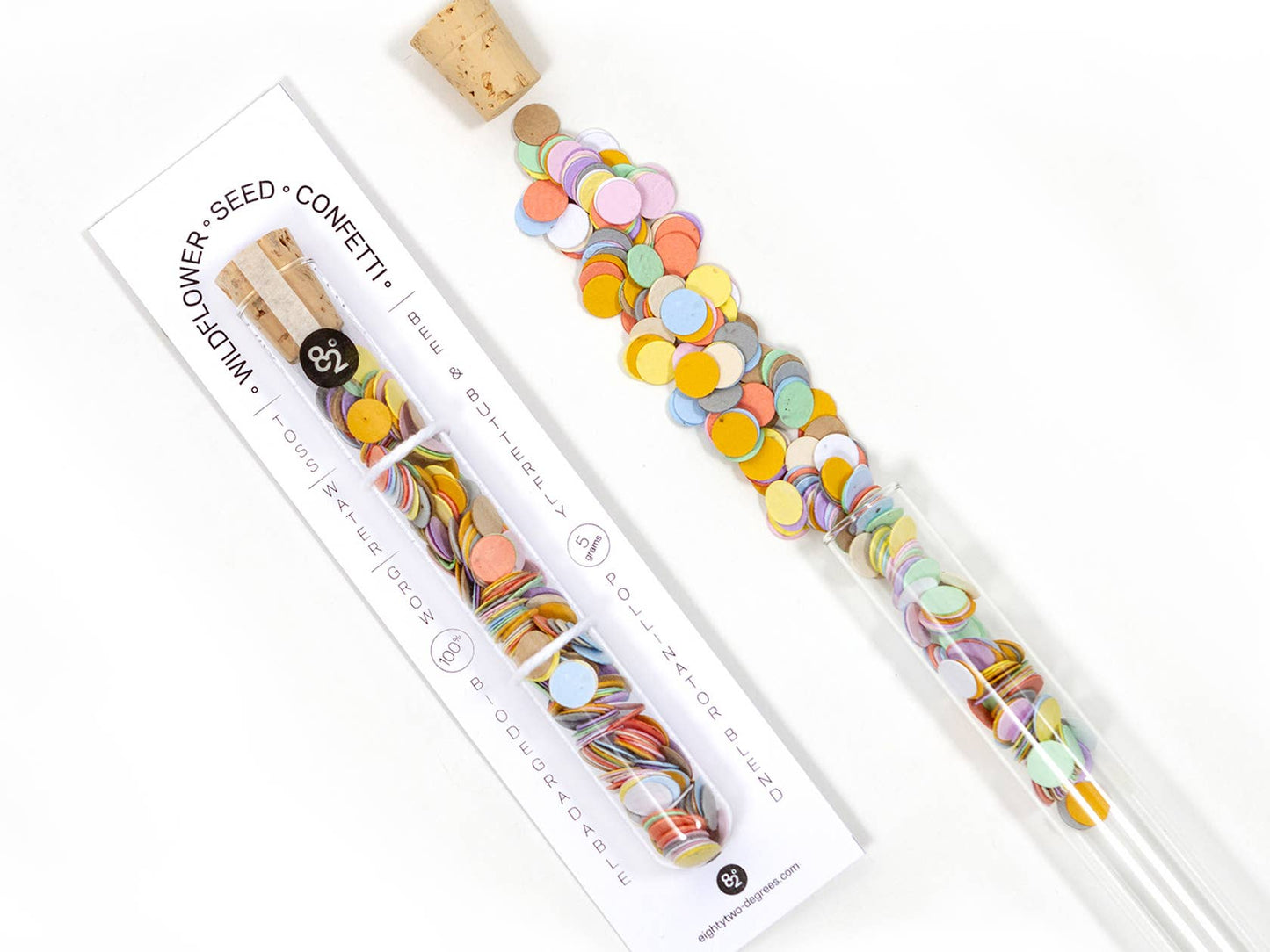 Vial Wildflower Seed Confetti Vial Studio 82°
