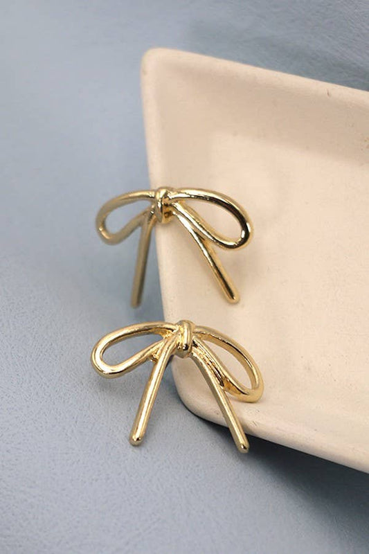 BOW EARRINGS