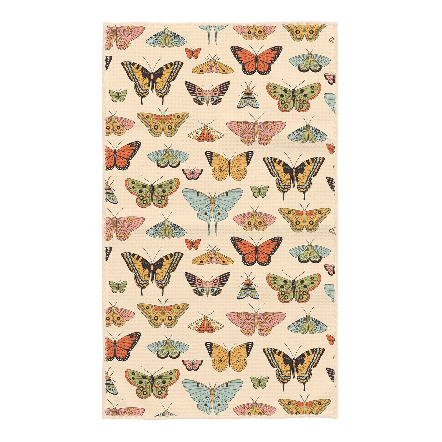 Butterfly Art Trek Light - Kitchen Tea Towel Quick Dry