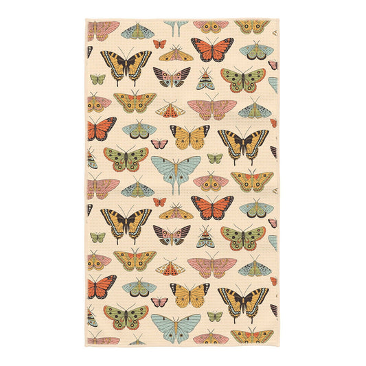 Butterfly Art Trek Light - Kitchen Tea Towel Quick Dry