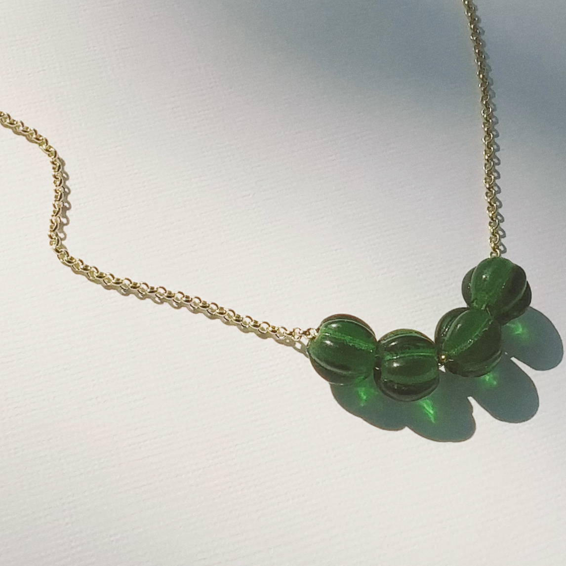 Ivy Necklace | Gold Fill