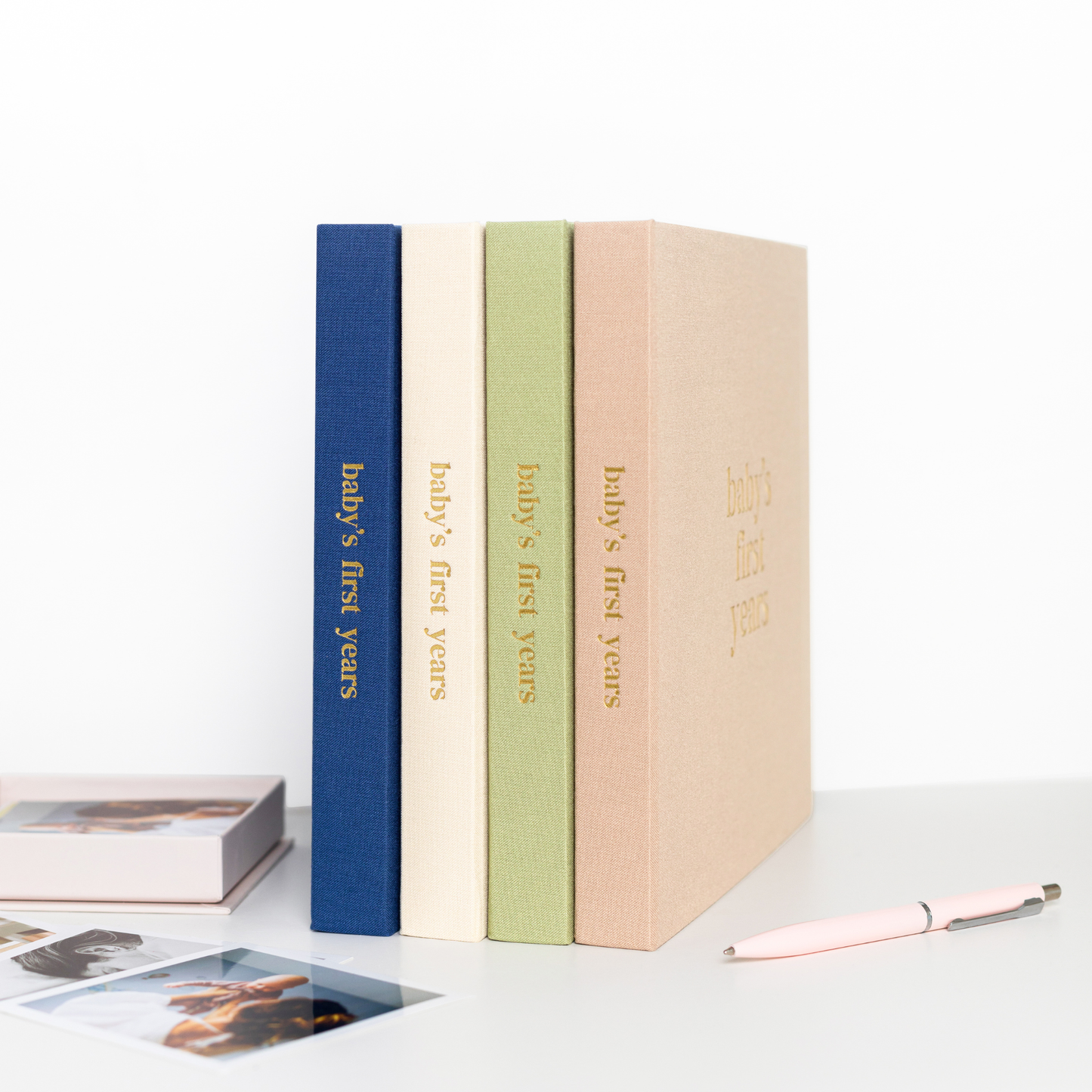 Baby Memory & Milestone Book – First Year Keepsake