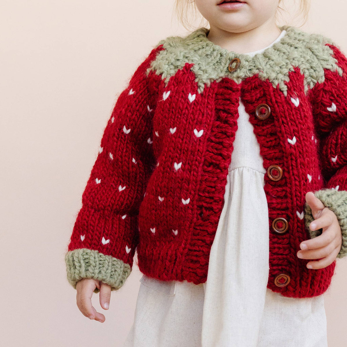 Strawberry Cardigan Baby & Kid Winter Fall Baby Girl Gift