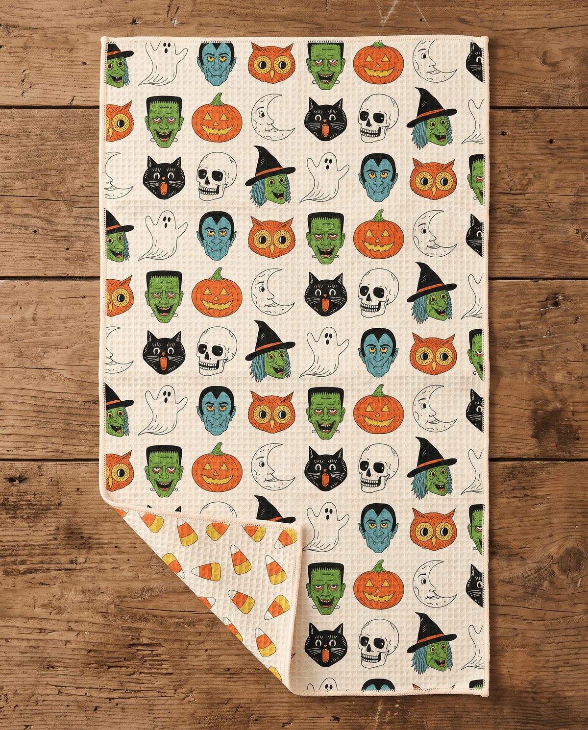 Happy Halloween - Kitchen Tea Towel - Trek Light