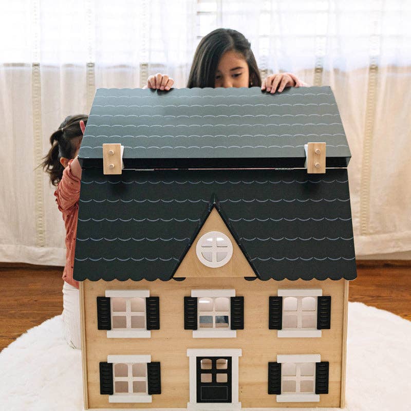 Large Wooden Dollhouse - Wonder & Wise by Asweets