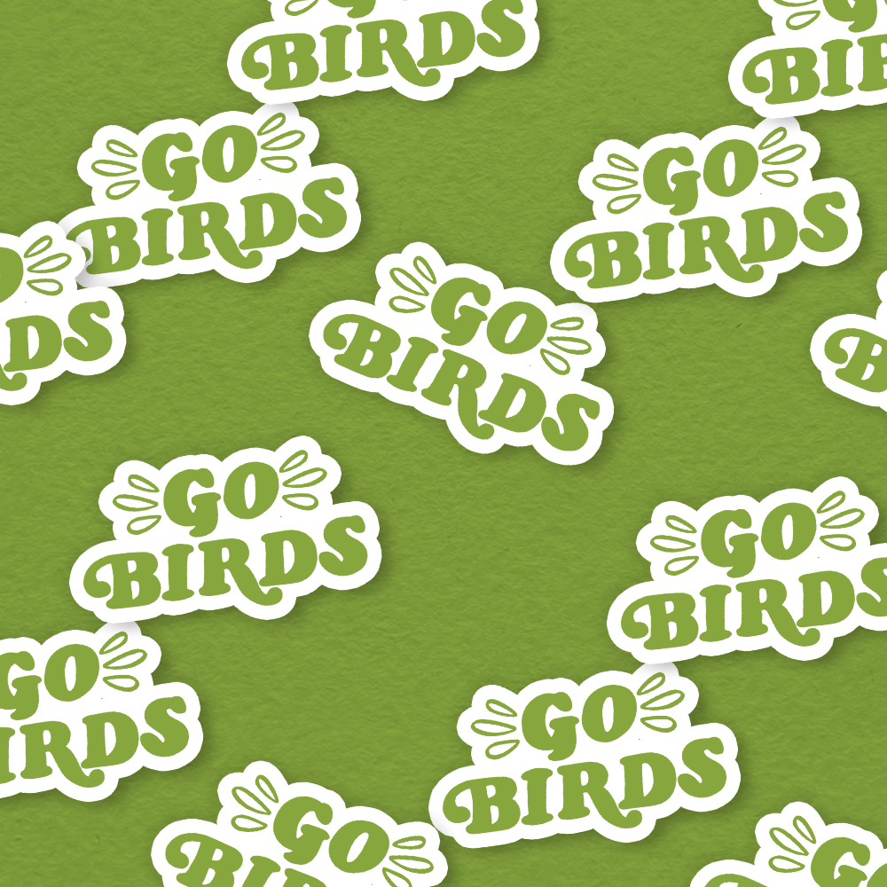 Go Birds Philadelphia Eagles Football Philly Vinyl Sticker